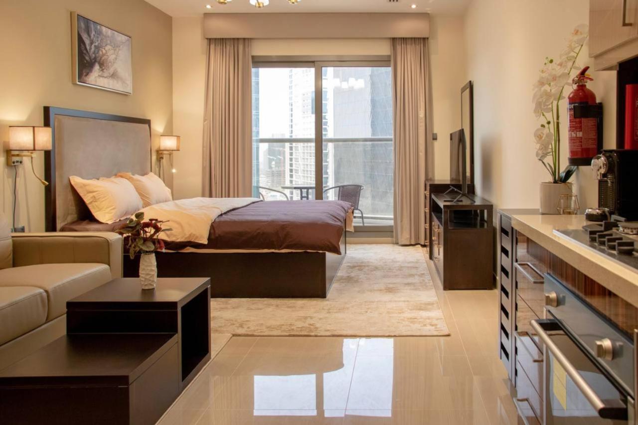 Aws Homes - Luxurious High Floor Studio With Breathtaking View Dubai Exterior foto