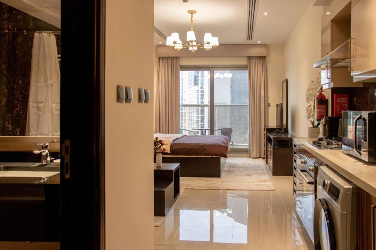 Aws Homes - Luxurious High Floor Studio With Breathtaking View Dubai Exterior foto